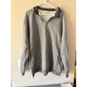 Gray Columbia 1/4 Zip XXL